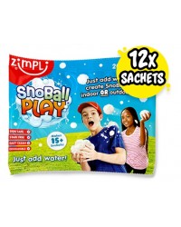 Neve Instantânea - Snoball Play - Pack 12 saquetas Neve Instantânea - Snoball Play - Pack 12 saquetas